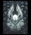 Reprographie papier "Bat skull" OLIVIER LEDROIT