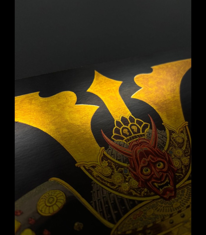 Samouraï FOIL – Impression d’art Olivier Ledroit