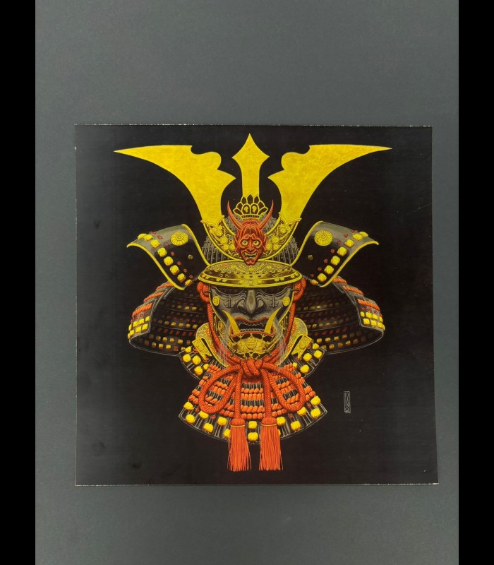 Tirage digital "Samouraï FOIL" OLIVIER LEDROIT