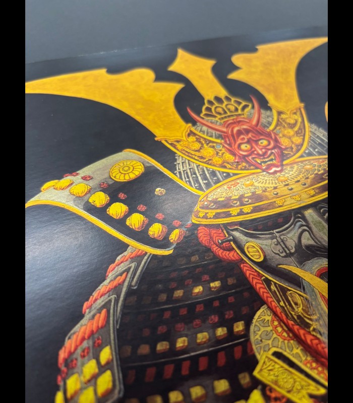 Samouraï FOIL – Impression d’art Olivier Ledroit