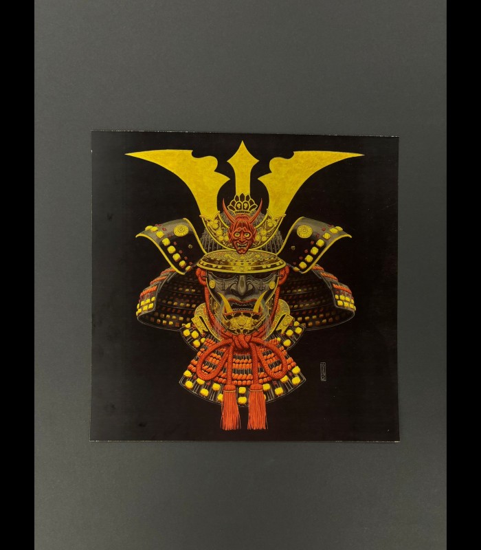 Tirage digital "Samouraï FOIL" OLIVIER LEDROIT