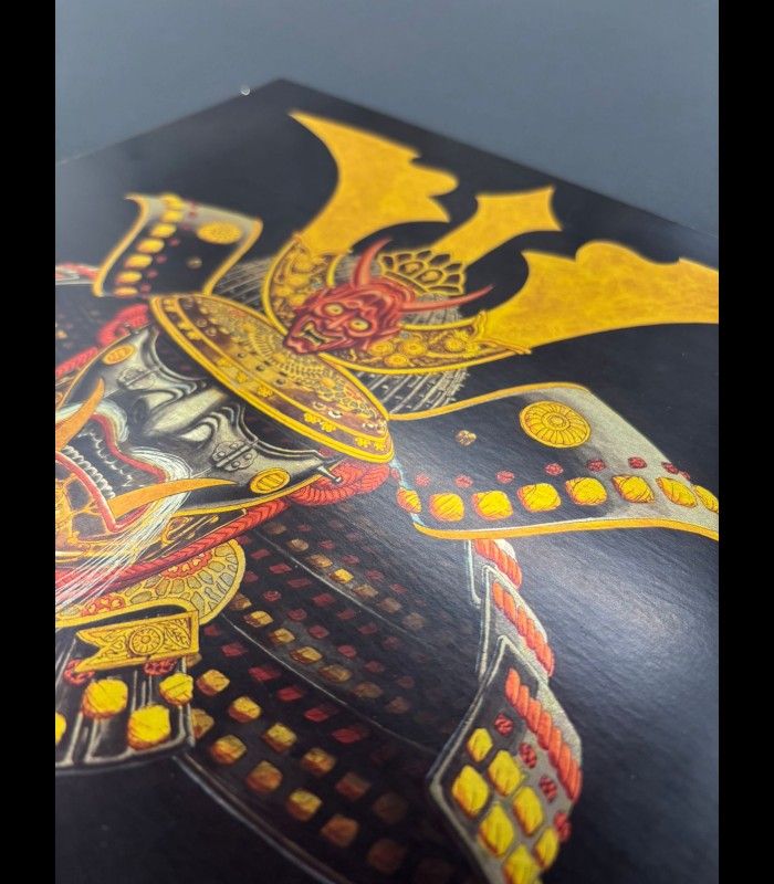 Tirage digital "Samouraï FOIL" OLIVIER LEDROIT