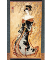 Estampe pigmentaire "La grande Geisha" Olivier ledroit