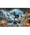 Estampe pigmentaire "La chute de l'Atlantide" Olivier Ledroit