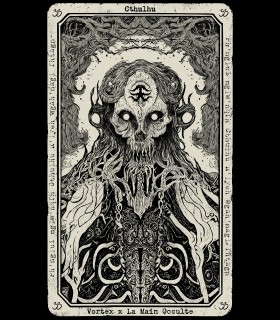 Reprographie papier "COEURS CARMINS" La Main Occulte
