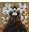 Tirage A3 "LA DAME AUX LYS " Olivier Ledroit