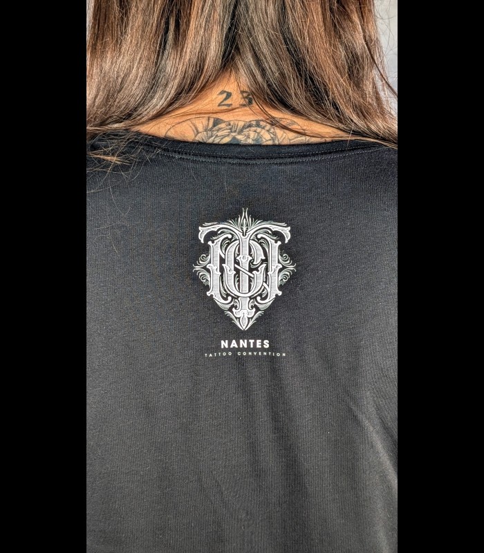 Tshirt "NTC 2025 NOIR" Nantes Tattoo Convention