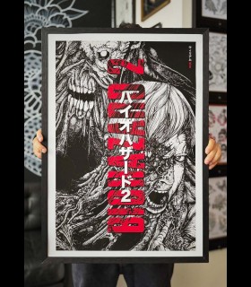 Reprographie papier "BIOHAZARD WILLIAM" SINPIGGYHEAD