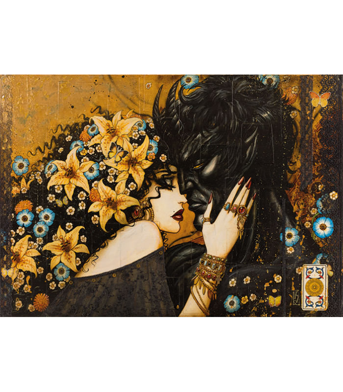 Tirage A3 "HADES ET PERSÉPHONE" Olivier Ledroit