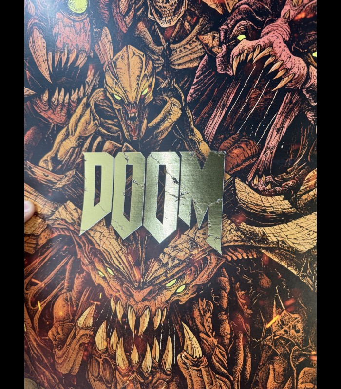 Reprographie FOIL "DOOMONSTERS" SINPIGGYHEAD