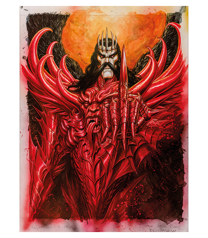 Tirage DRACULA FUCK YOU Olivier LEDROIT