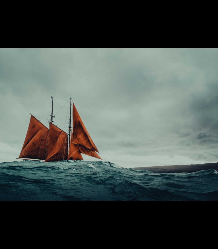 Reprographie papier "THE RED SAILS" Gaui H Pic