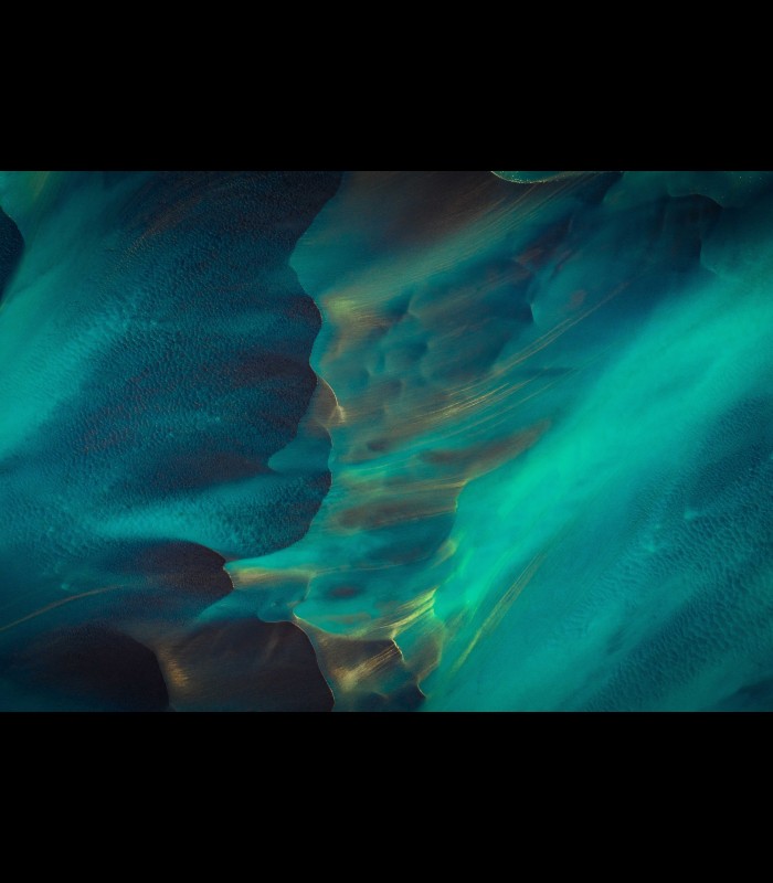 Reprographie papier "ICELANDIC RIVER" Gaui H Pic