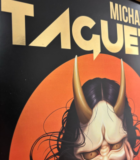 Tirage A3 "GOLD Geisha" Michael Taguet