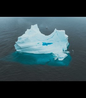 Reprographie papier "GREENLAND MAKES YOU FEEL SMALL" Gaui H Pic