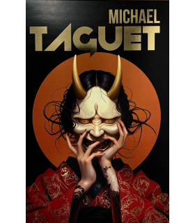 Tirage A3 "GOLD Geisha" Michael Taguet