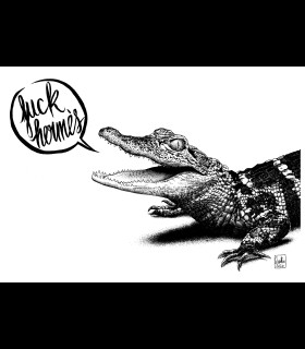 Reprographie "F*CK THEM" Quentin Utopia