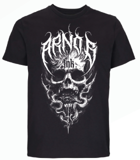 T-shirt "Skull’n’roots" Arno b ink