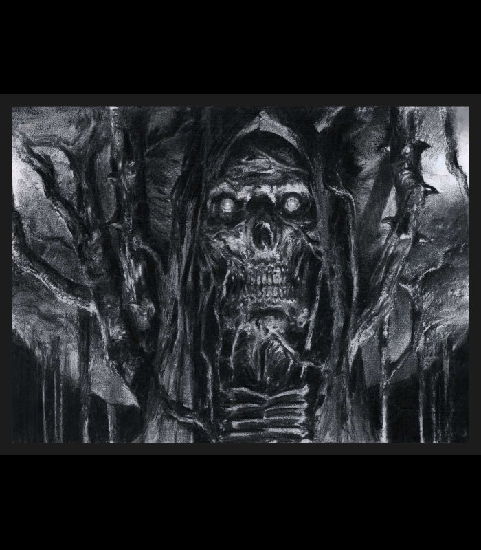 Reprographie papier "SARRASSAA, Seigneur de la pourriture" Adrian SMITH