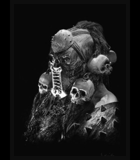 Reprographie papier "UM'RAK" Adrian SMITH