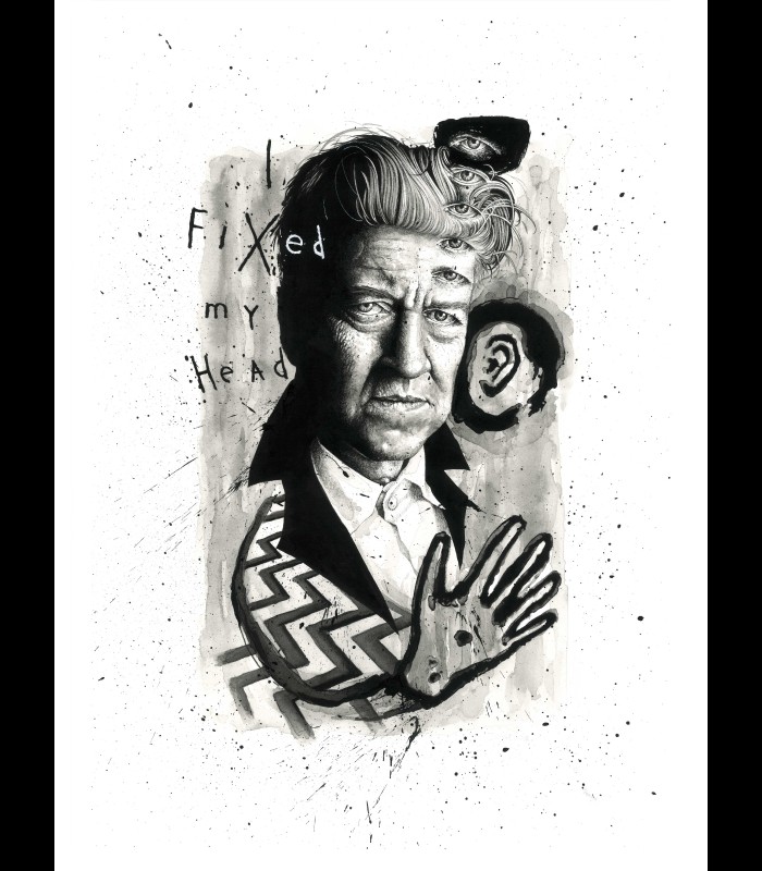 Reprographie "A FIXED HEAD" Jeanchoir