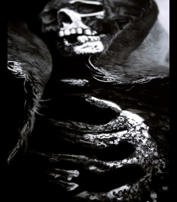 Reprographie papier GRIM VΞIL Eliot Kohek