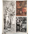 Tirage A4 "dessins préparatoires SHA THE SHADOW ONE" Olivier Ledroit
