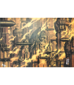 Tirage A4 "NEW EDEN CITY " Olivier Ledroit