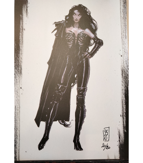 Tirage A4 "SHA THE SHADOW ONE" Olivier Ledroit