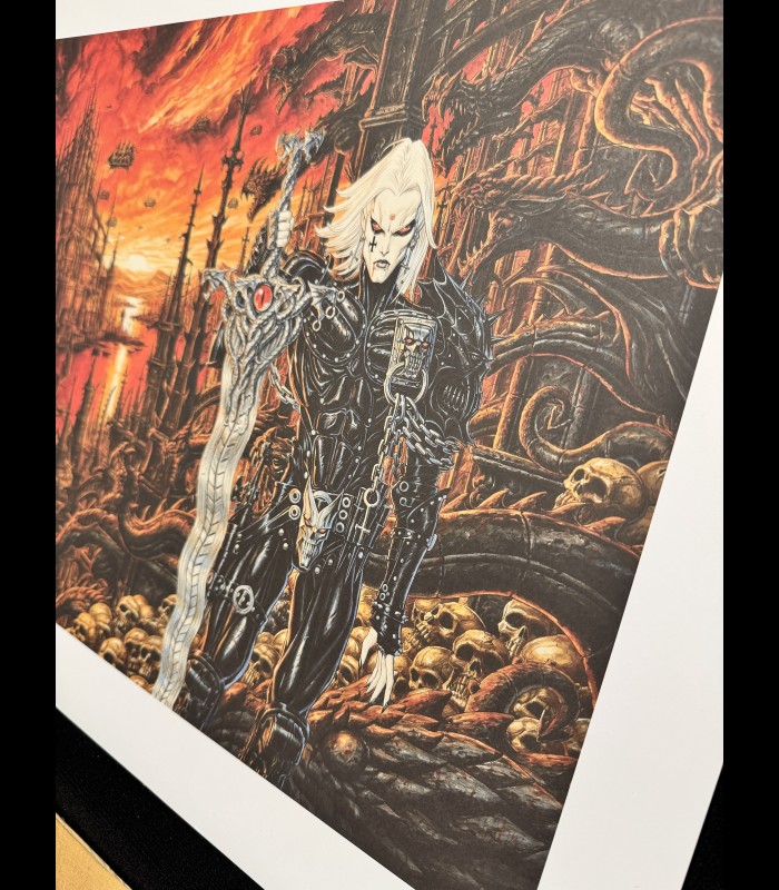 Tirage "REQUIEM le chevalier vampire" Olivier Ledroit