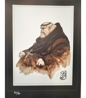 Tirage A4 "DUFRÈRE" Olivier Ledroit