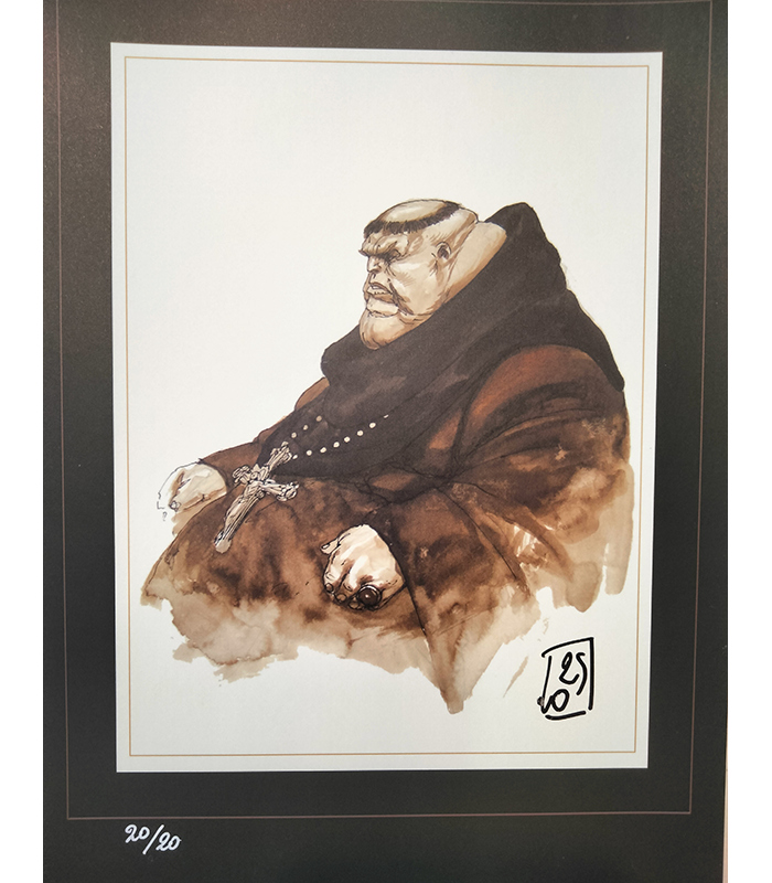 Tirage A4 "DUFRÈRE" Olivier Ledroit