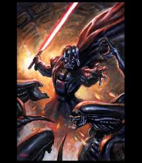 Reprographie papier "DARKSIDE" Sébastien GRENIER