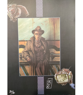 Tirage A4 "Lieutenant Duffy" Olivier Ledroit