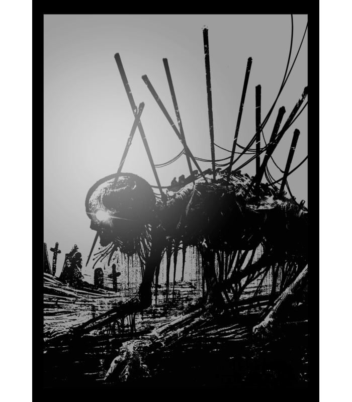 Reprographie papier "PAIN" NICK DEVINE