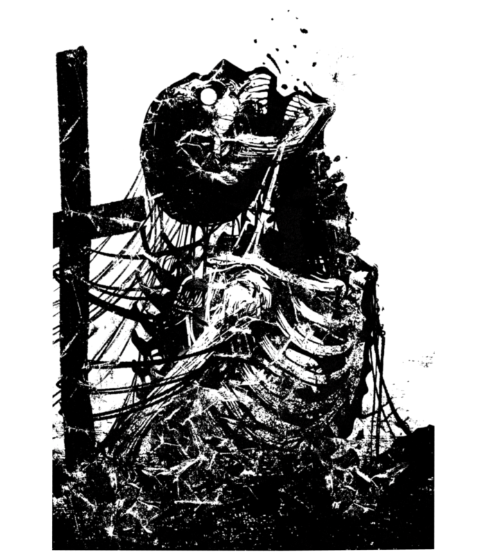 Reprographie papier "CROSSES" NICK DEVINE