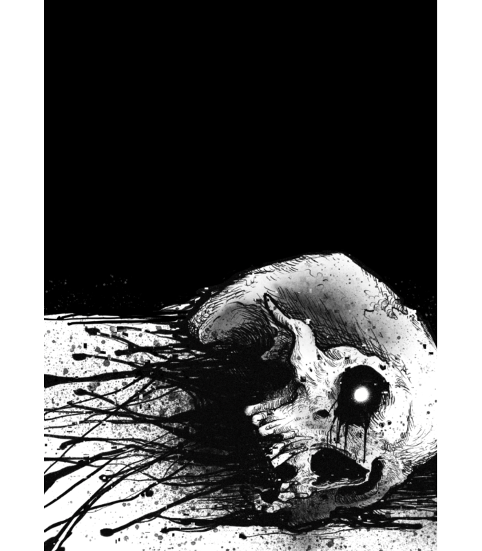 Reprographie papier "LYING ON THE GROUND" NICK DEVINE