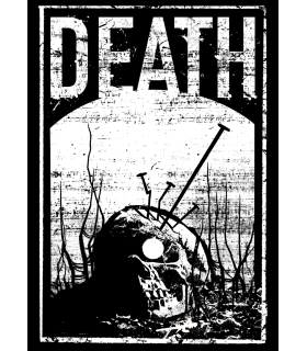Reprographie papier "DEATH" NICK DEVINE
