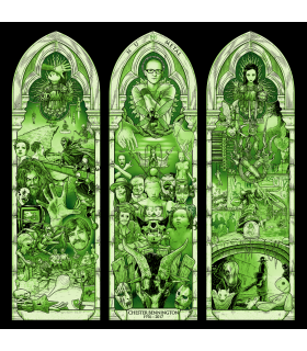 Reprographie papier "NU METAL CHAPEL" FØRTIFEM