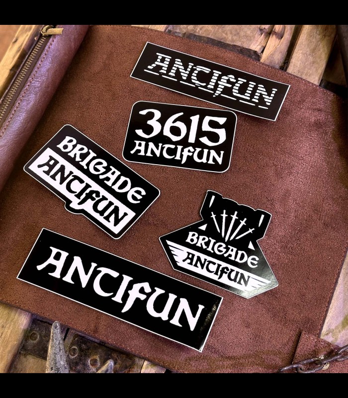 Pack stickers "Croisade" ANTIFUN