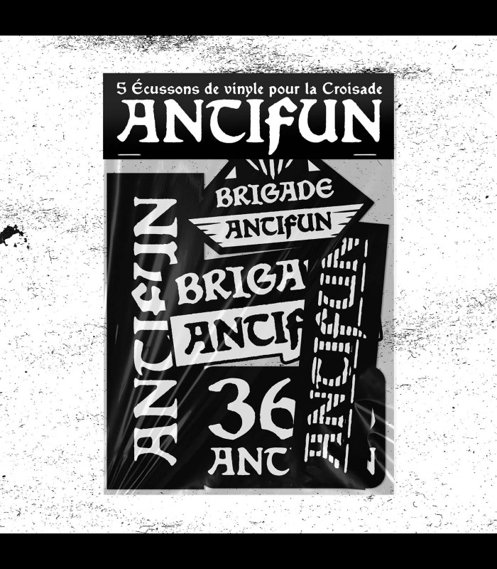 Pack stickers "Croisade" ANTIFUN