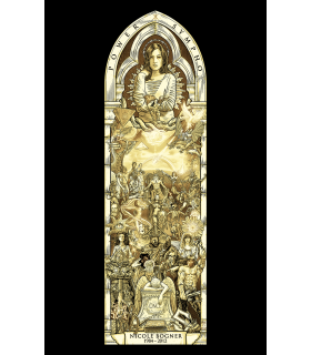 Reprographie papier "POWER METAL CHAPEL" FØRTIFEM