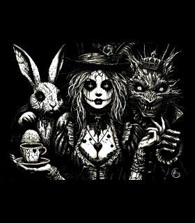 Reprographie papier "Tea time" MERCYFULL ART