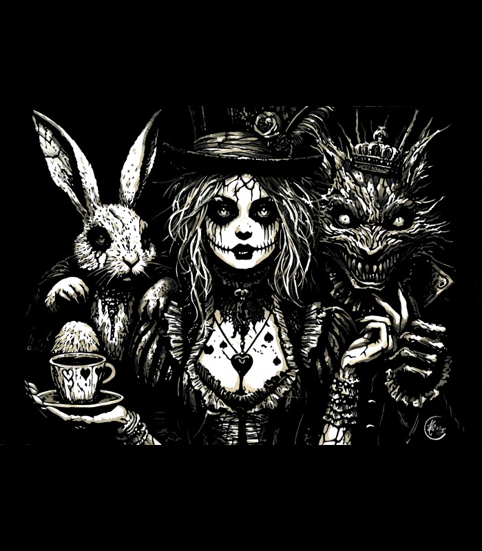 Reprographie papier "Tea time" MERCYFULL ART