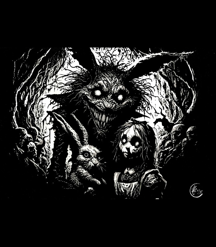 Reprographie papier "Le terrier" MERCYFULL ART