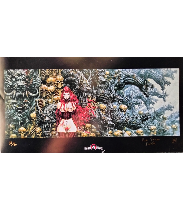 Tirage BLACK DOG Olivier Ledroit