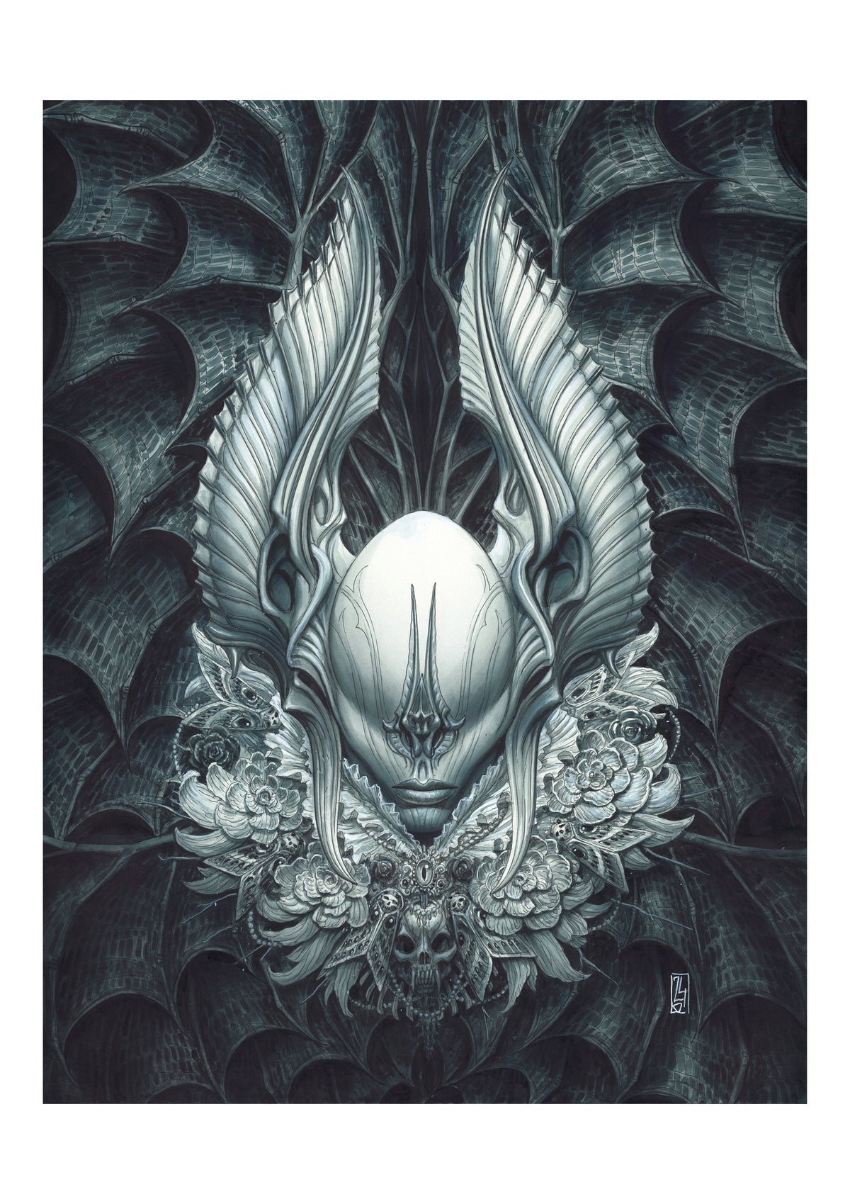 Bat Skull — Olivier Ledroit