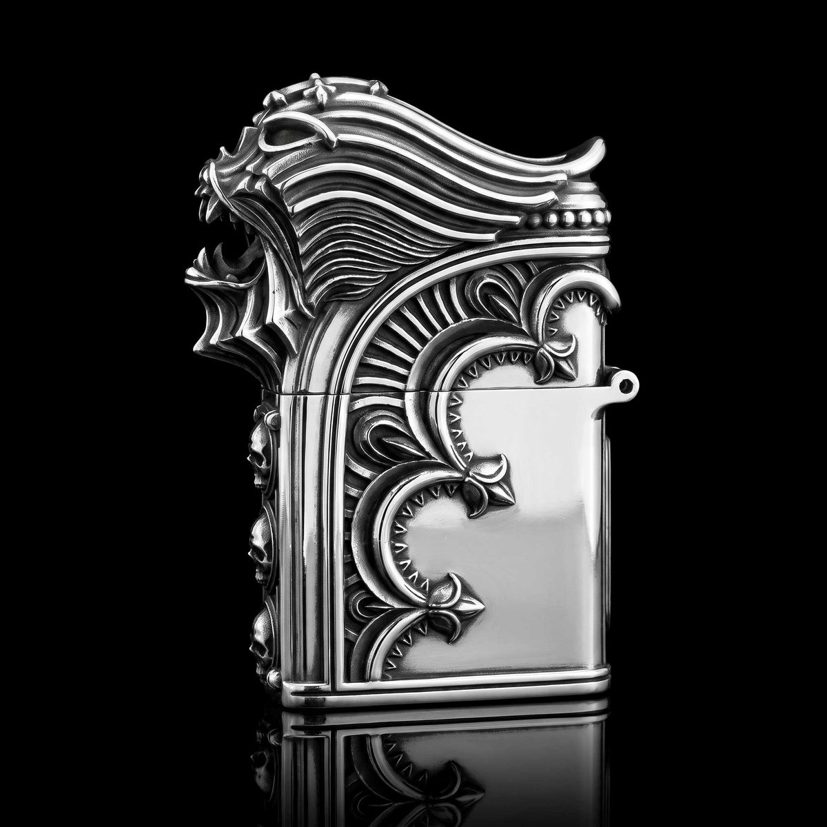Hades - Briquet tempête en argent 925 - Flibustier Paris