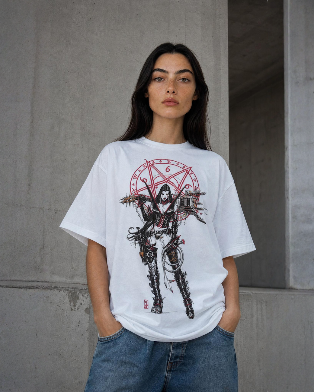 T-shirt Dame Vampire — Olivier Ledroit