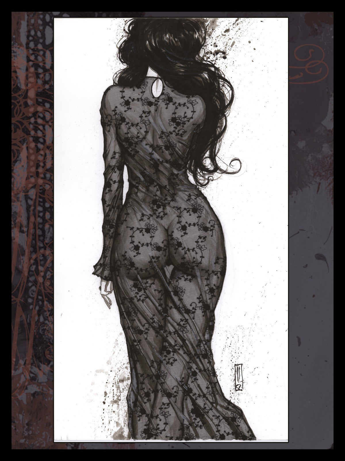 Belle de nuit dos — Olivier Ledroit